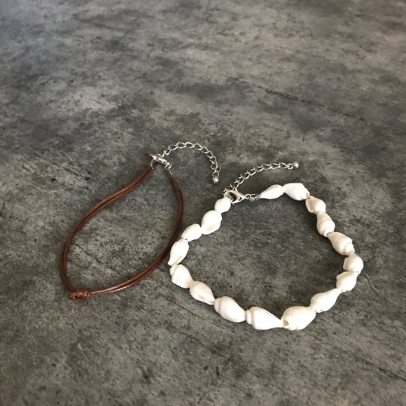 2 Piece Seashell Anklet - Picture 6 of 6
